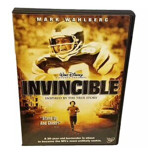 Invincible (DVD, 2006) Widescreen Mark Wahlberg, Greg Kinnear, Elizabeth Banks